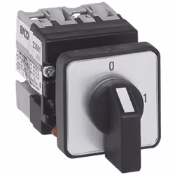 Informations techniques Angle de commutation : 1 x 90 ° Connexion (composants) : raccord à vis Fonctions (interrupteur/bouton ...