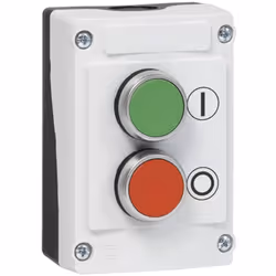 Informations techniques Connexion (composants) : raccord à vis Couleur boîtier/bouton : rouge, vert Dimensions produit, haute ...