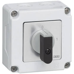 Baco - Interrupteur sectionneur NB02AGQ 16 a 1 x 90 ° gris, noir 1 pc(s)