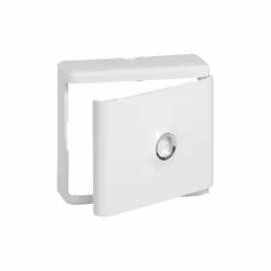 Description générale Habillage et porte blanche pour platines de branchement DRIVIA - Blanc RAL 9003, conçu pour renforcer et ...