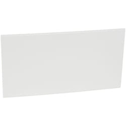 Plaque de fond pour coffret drivia 18 modules 3 rangées ou réhausse Classe ii Legrand 401253