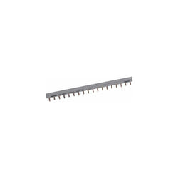 Peigne d'alimentation tripolaire HX³ traditionnel pour bornes à vis - longueur 56 modules maximum 19 appareils - 404943 Legrand