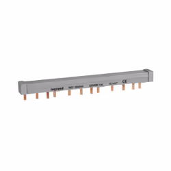 Permet l'alimentation d'une rangée ou d'un groupe d'appareils. Longueur 56 modules maximum. Nombre maxi d'appareils raccordab ...