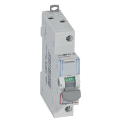 Legrand - Interrupteur sectionneur dx is 1P 250V 20A 1 module (406401)