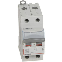 Interrupteur-sectionneur DX³-IS 2 Pôles 400V 63A 2 modules LEGRAND 406441