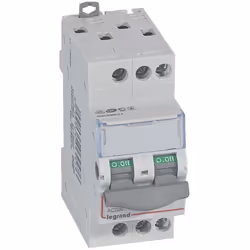 Interrupteur-sectionneur DX³-IS 3 Pôles 400V~ 20A 2 modules LEGRAND 406457 DX³-IS, interrupteur sectionneur pour tête d'insta ...