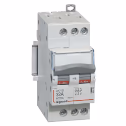 Interrupteur - sectionneur DX³ - IS 3P 400V~ - 32A - 2 modules