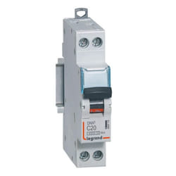Disjoncteur 20A DNX3 courbe C Phase + Neutre - LEGRAND - 406775