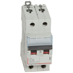 Disjoncteur LEGRAND - 10A - Thermique - Blanc Rectangulaire
