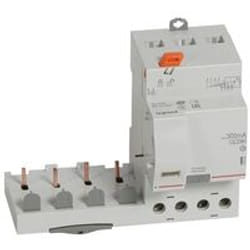 Bloc différentiel - LEGRAND - DX³-vis-4P-400V~-40A-typeHpi - Protection des départs - Conforme NF EN 61009-1