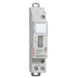 Télérupteur standard à vis 230 V~- 1P 250 V~ 16 A 1F 1 module - LEGRAND - 412408