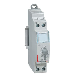 Minuterie modulaire 230V 50 / 60Hz sortie 16A 250V 1 module - LEGRAND - 412602