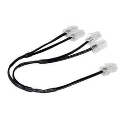 Legrand - Cordon quadruple RJ45 téléphone - pour coffrets basiques avec brassage