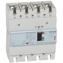 Legrand - Disjoncteur Magnétothermique DPX3 250MT 4 Pôles 160A 36KA 420247