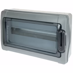 Le coffret étanche Plexo³ Legrand apparent est équipé d'une porte transparente pouvant être installée à gauche ou droite. Il  ...