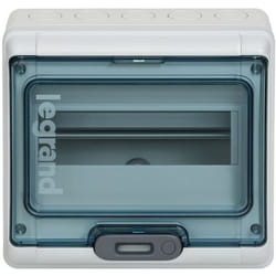 Legrand - 601998 Coffret Plexo3 - 8 Modules - étanche Ip65 - Sans Embouts à Perforation Sans Bornier De Terre