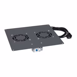 Legrand 6 464 30, Panneau ventilation, Noir, 2 ventilateur(s), 2,5 m, 230 V, 48,3 cm (19")