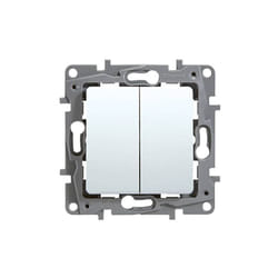 Legrand - double v-v 10AX blanc griffe 664502
