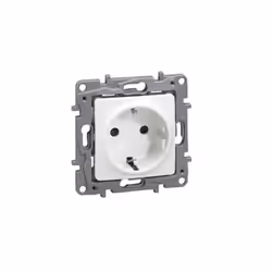 Legrand 664531, Type F, Blanc, Thermoplastique, IP31, 250 V, 16 A
