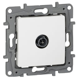 Legrand - Prise télévision Niloé simple étoile blindée finition Pur (664751)