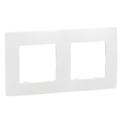 Plaque Legrand Niloe 2 postes - LEGRAND - Pur Blanc - Gamme Legrand Niloe