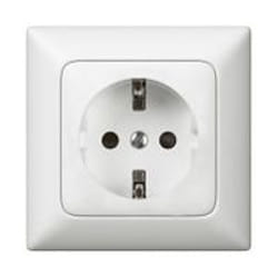 Legrand 776220 prise de courant Type F Blanc