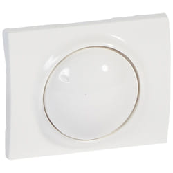 Legrand Galea Life - Couvercle + Bouton Manette Rotatif Blanc Pour Var