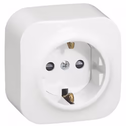 Legrand 782420, Type F, 2P+E, Blanc, IP2X, IK04, 250 V