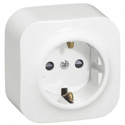 Legrand 782420 prise de courant Type F Blanc