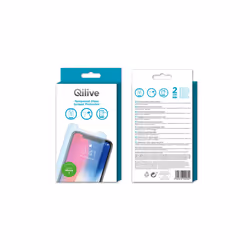 Qilive 890662 écran et protection arrière de téléphones portables Film de protection anti-reflets Apple 1 pièce(s)