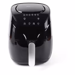 Qilive Q.5894, Friteuse sans huile, 1,4 kg, 200 °C, Unique, Noir, Tactile