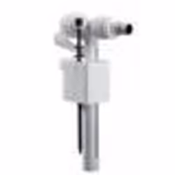 Robinet flotteur - Siamp - Compact 95 - Alimentation latérale - Silencieux - Laiton nickelé