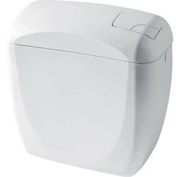 Siamp - Réservoir de wc rondo dv - alimentation latérale - double touche - blanc