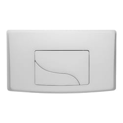 Plaque ue de commande double touche Siamp integra, batichasse 500 et 535, blanc Siamp ref.34015210