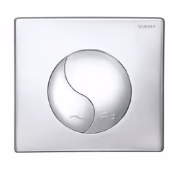 Description générale Plaque de commande YIN YANG chromée brillante, conçue pour un double volume. Élégante et fonctionnelle,  ...