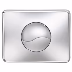 Plaque de commande WC murale Siamp Verso 800, chromé brillant référence 31185410 Type de produit : Commande déclenchement WC  ...