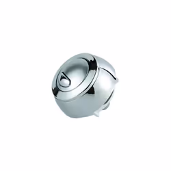 Description générale Bouton double poussoir chromé pour mécanisme WC SIAMP Optima 50, référence 34495007. Idéal pour une util ...