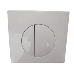 Plaque de commande Media blanche pour bati-support Verso 350 et 350 Spinair.