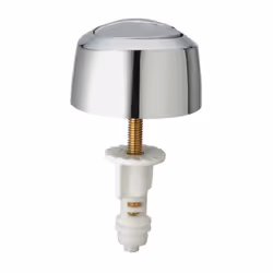 Bouton mécanisme de chasse OPTIMA 50 double touche, tige 6 mm SIAMP référence : 345012.07 Ensemble bouton OPTIMA 50 Chromé 6  ...