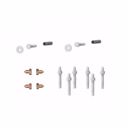 Kit de vis, visserie pour bati-support INGENIO autoportant SIAMP référence 343773.07 - Pour WC , Pièce détachée WC , Pièces d ...