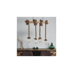 Suspension 71x15x9,5 cm en bois naturel