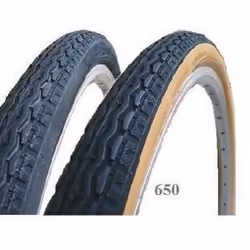 Pneu vélo Hutchinson Urban 26x1 3/8 37-590 - Marque HUTCHINSON - Pour VTT adulte - Résistant aux crevaisons
