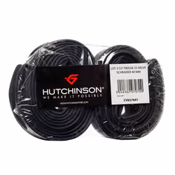 CHAMBRE A AIR VELO 700 x 28-35 HUTCHINSON VALVE STANDARD 40mm (VENDU PAR LOT DE 2)