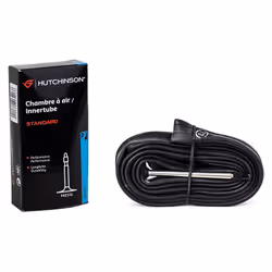Chambre à air pour vélo Hutchinson Presta 20/25-622 700 x 20-25 - noir - 80 mm - HUTCHINSON
