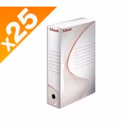 Esselte 128001, Carton, Rouge, Blanc, Portrait, Papier, FSC, 140 g