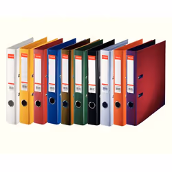 Esselte 320690, A4, Rangement, Polypropylène (PP), Carton, Couleurs assorties, 350 feuilles, 5 cm