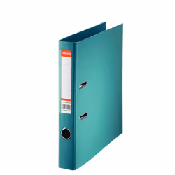 Esselte 320940, A4, Rangement, Polypropylène (PP), Turquoise, 350 feuilles, 5 cm