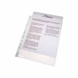 Esselte 5617100, 210 x 297 mm (A4), Transparent, 100 pièce(s)