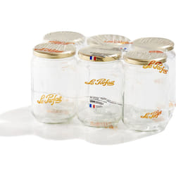 Pack de 6 pots à miel 750 ml - Le Parfait