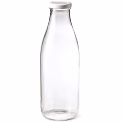 Le Parfait - Bouteille en verre fraicheur 1 litre - 6 pièces